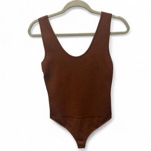 A.L.C. Rich Brown Knit Top